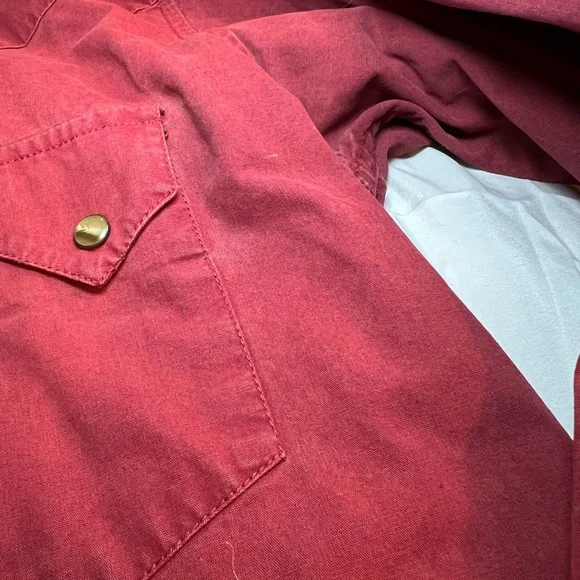 Vintage Classic Western Red Men's Shirt - Picture 4 of 8